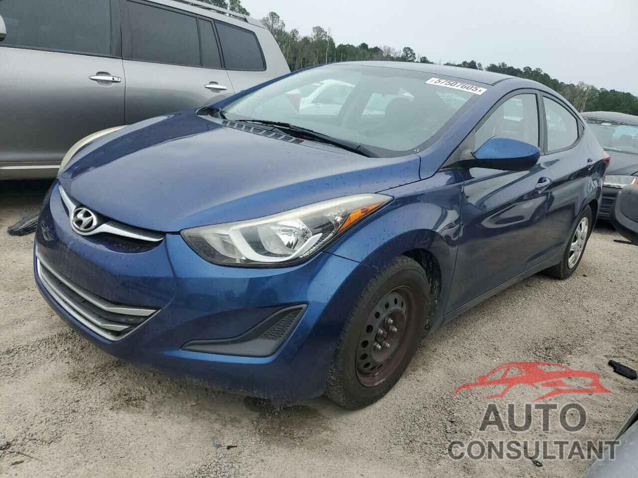 HYUNDAI ELANTRA 2016 - 5NPDH4AE6GH721920