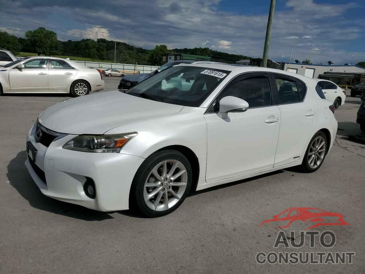 LEXUS CT 200 2012 - JTHKD5BH6C2099265