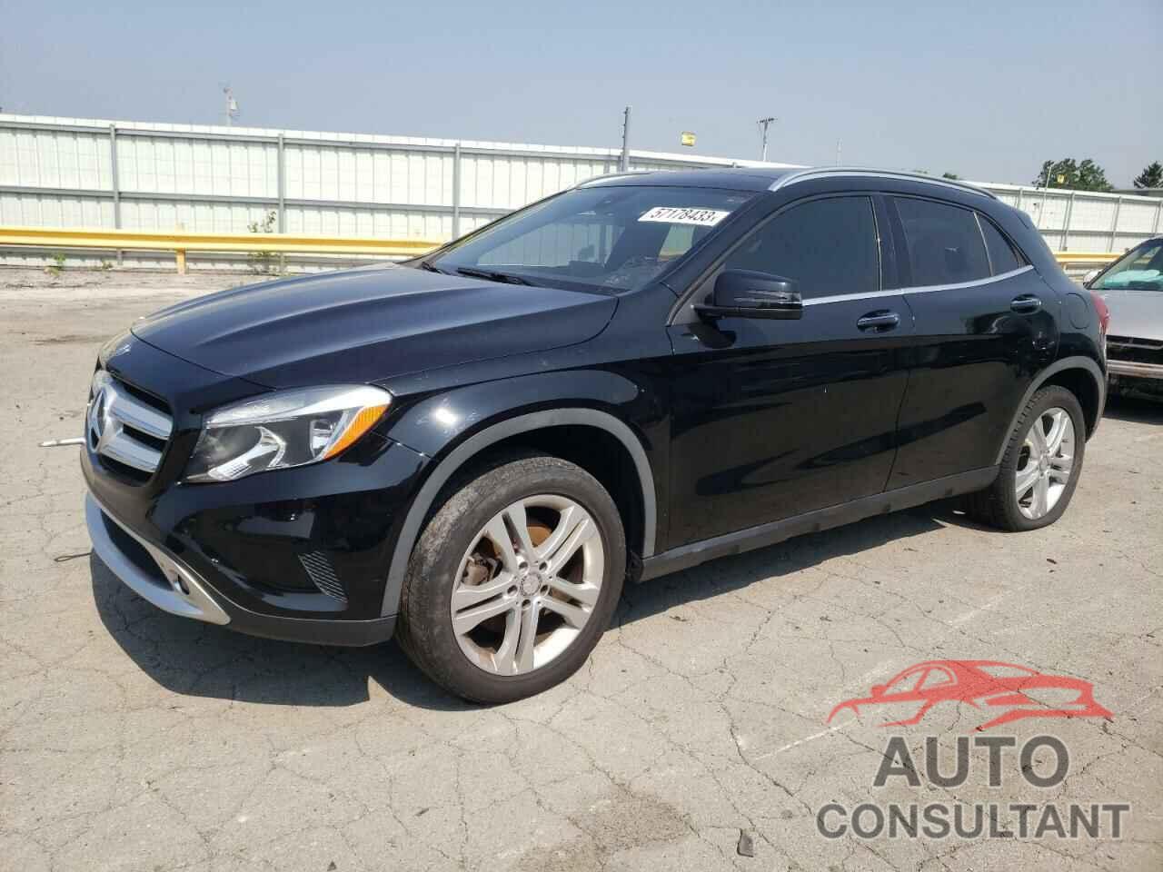 MERCEDES-BENZ GLA-CLASS 2016 - WDCTG4GB3GJ238513