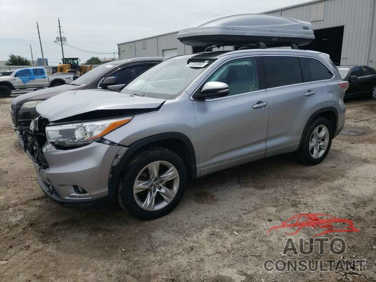 TOYOTA HIGHLANDER 2016 - 5TDYKRFH7GS184388