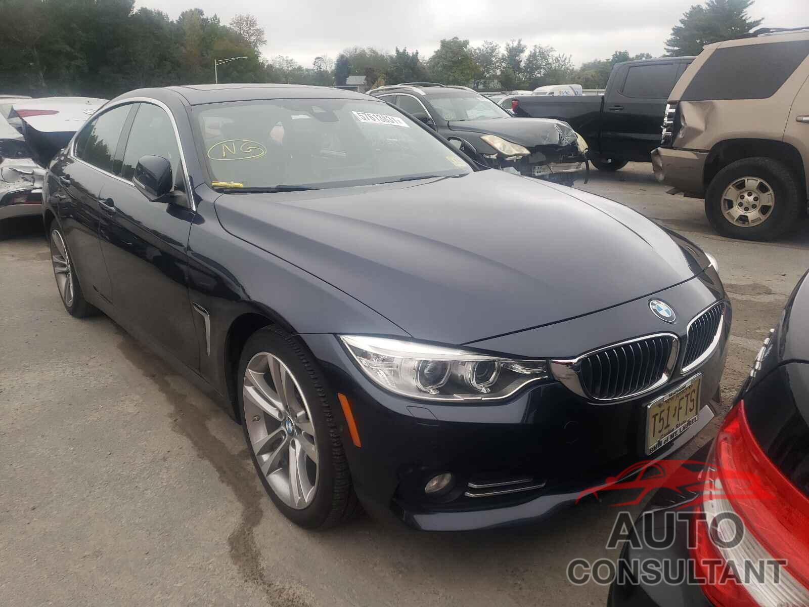 BMW 4 SERIES 2016 - WBA4C9C50GG140469