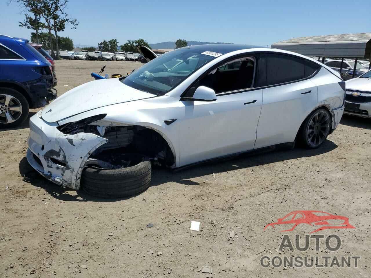 TESLA MODEL Y 2022 - 7SAYGDEE4NF557614