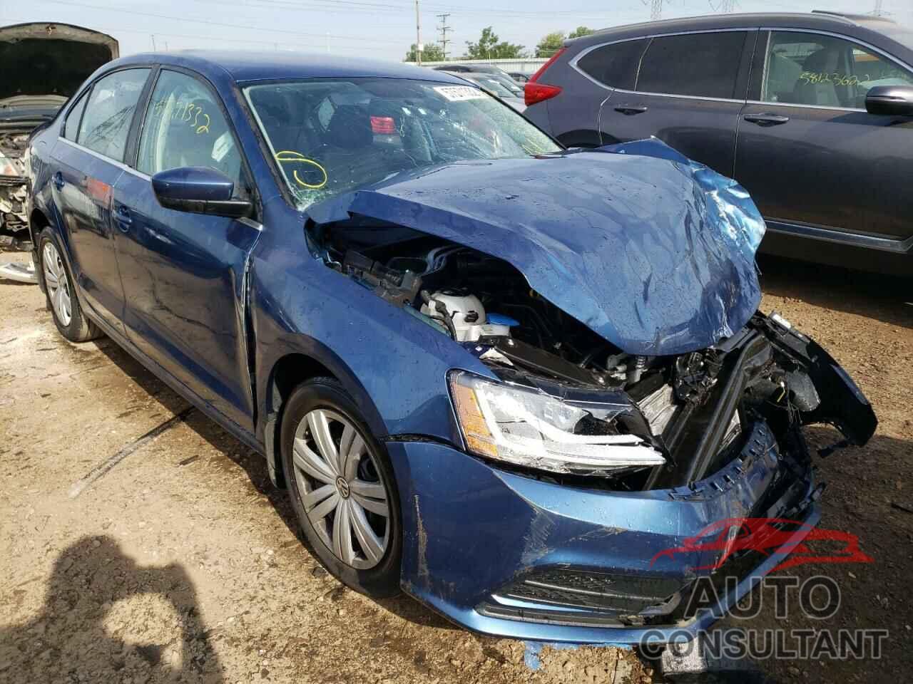 VOLKSWAGEN JETTA 2017 - 3VW2B7AJ6HM342545