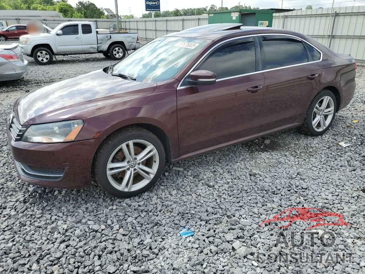 VOLKSWAGEN PASSAT 2014 - 1VWBN7A31EC069830