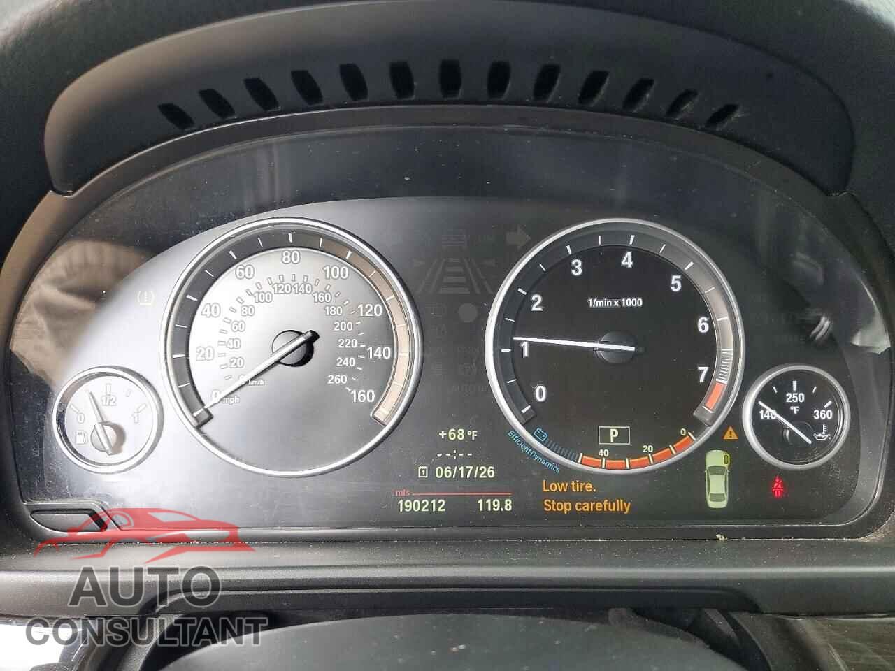 BMW 535 XI 2012 - WBAFU7C54CDU59458