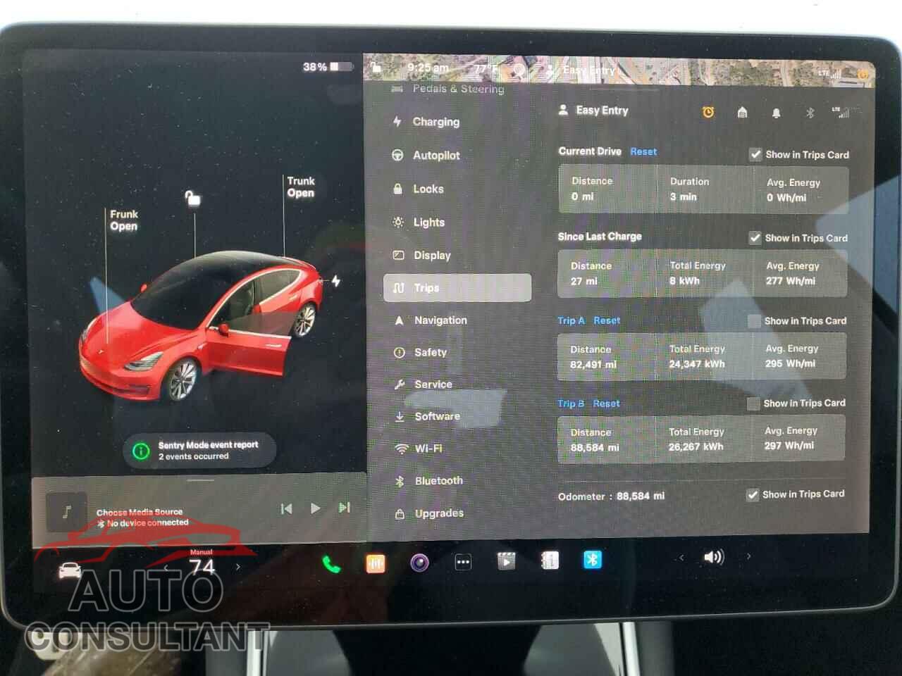 TESLA MODEL 3 2018 - 5YJ3E1EB3JF083778