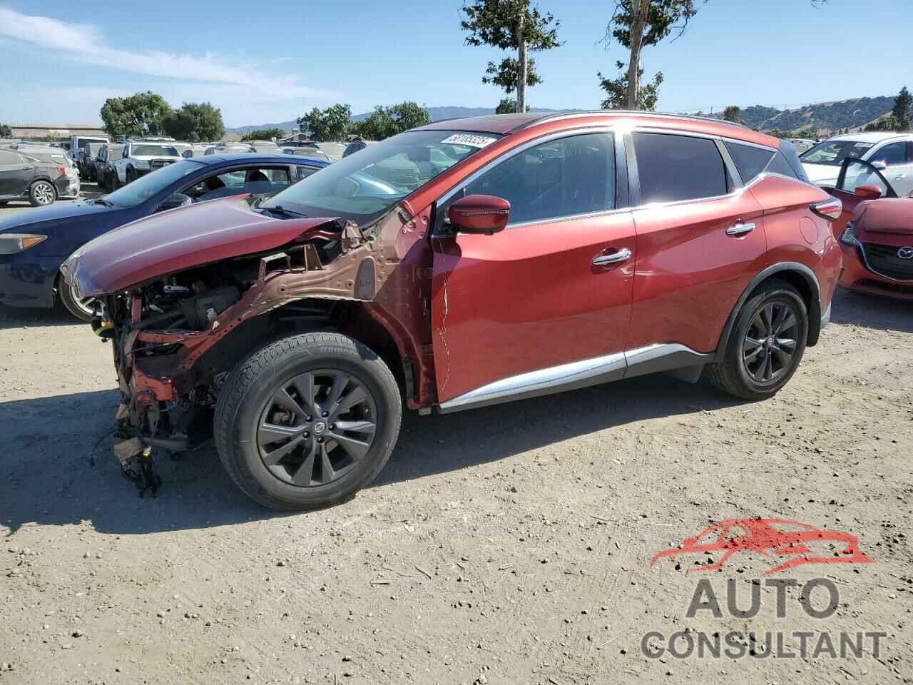 NISSAN MURANO 2017 - 5N1AZ2MG0HN153405
