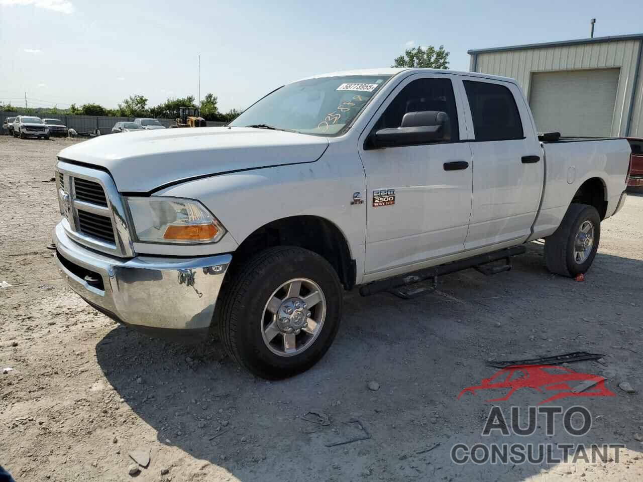 DODGE RAM 2500 2012 - 3C6UD5CL8CG235889