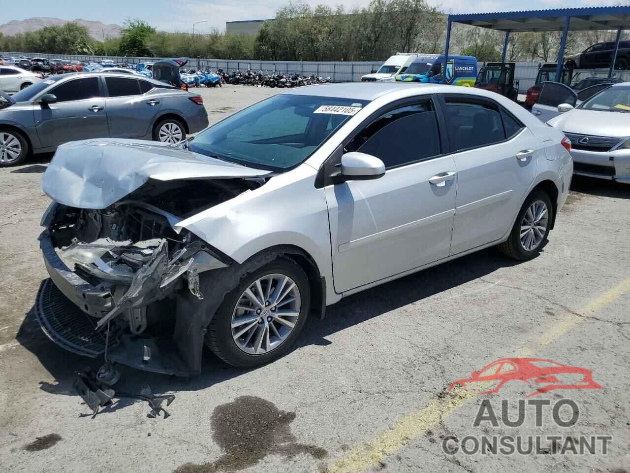 TOYOTA COROLLA 2014 - 5YFBURHE8EP163459