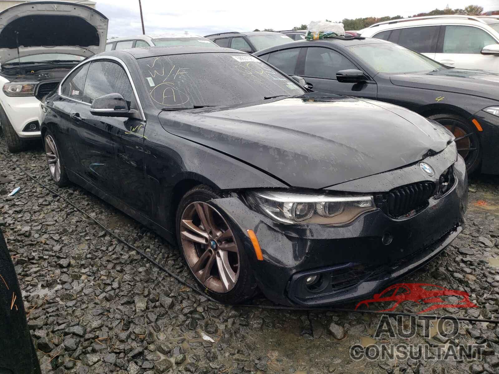 BMW 4 SERIES 2018 - WBA4W7C50JAB87865