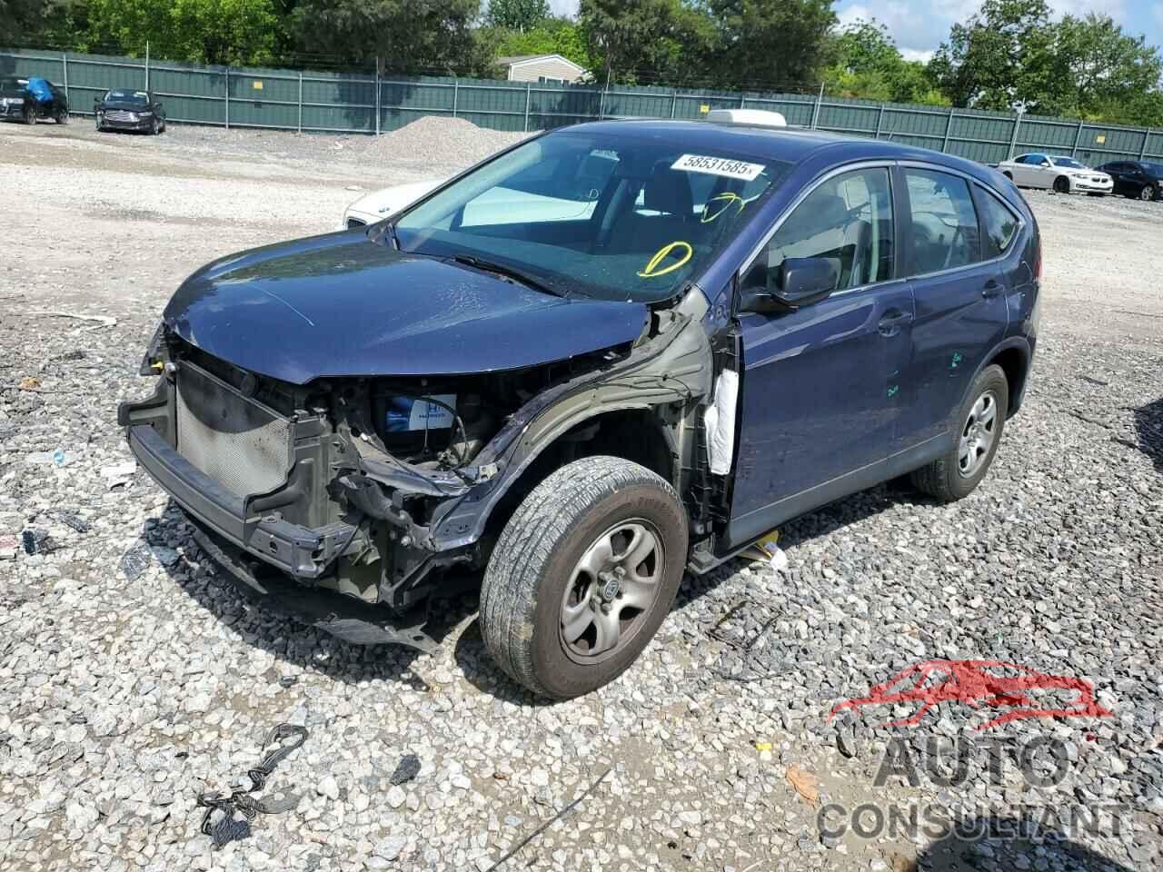 HONDA CRV 2013 - 5J6RM3H34DL036736