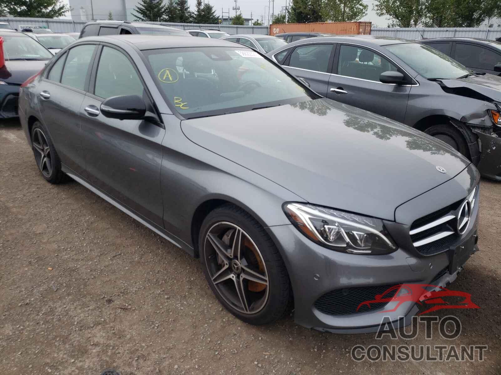 MERCEDES-BENZ C-CLASS 2018 - 55SWF4KB6JU262296