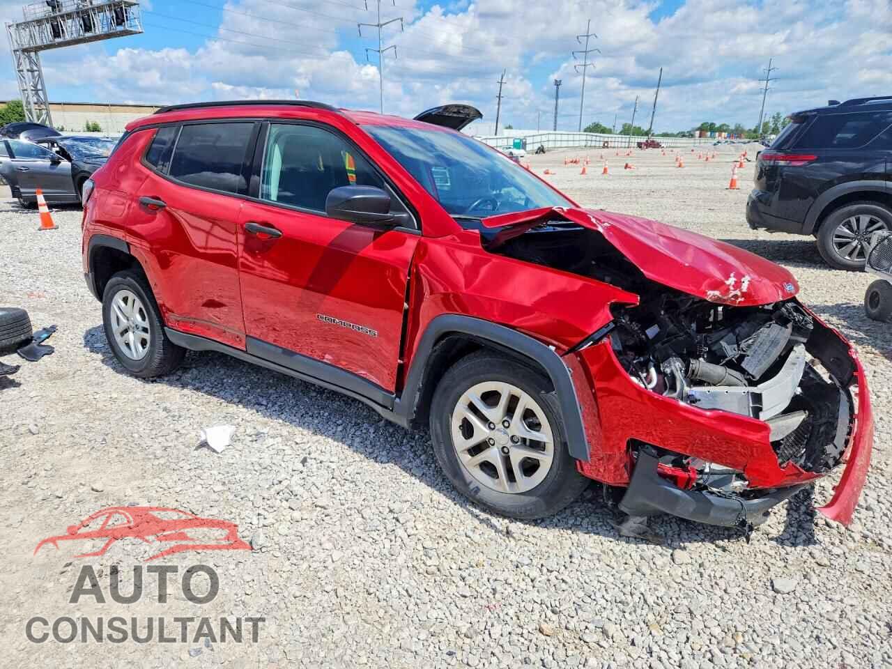 JEEP COMPASS 2017 - 3C4NJCAB1HT669350