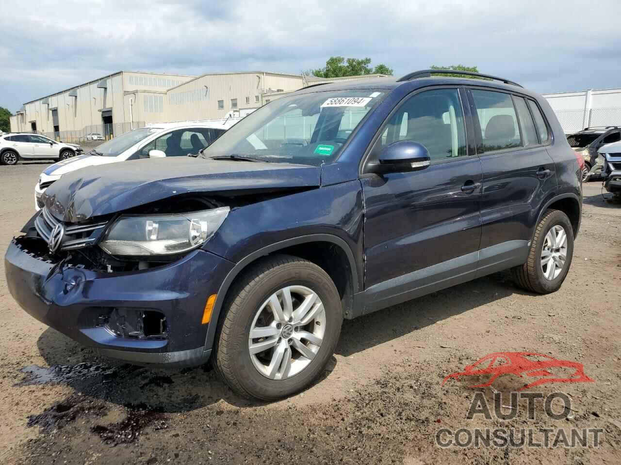 VOLKSWAGEN TIGUAN 2016 - WVGAV7AX7GW581574