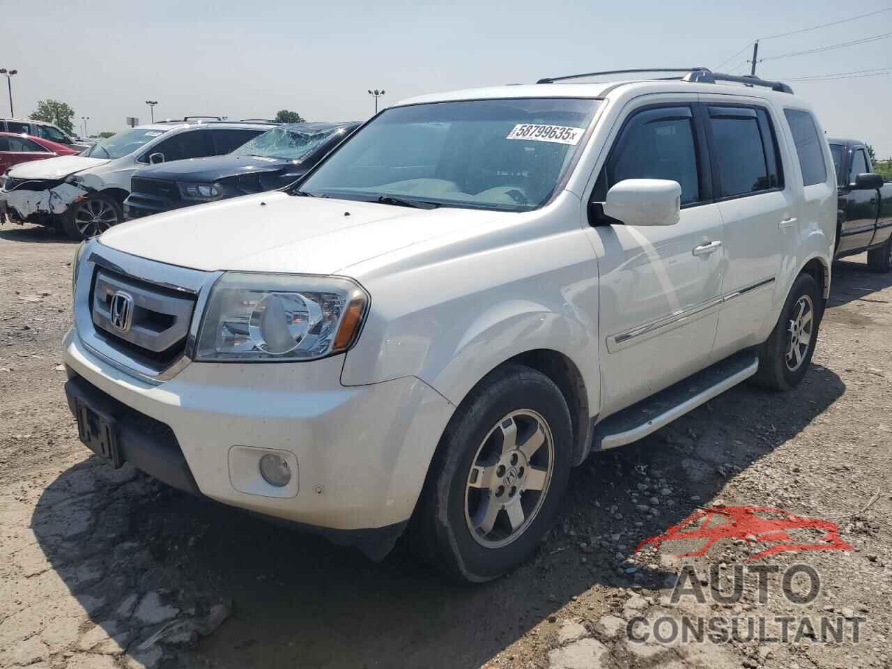 HONDA PILOT 2011 - 5FNYF4H92BB095354