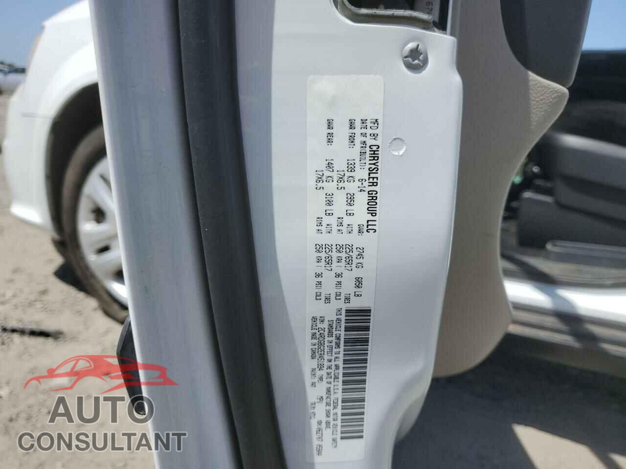 DODGE CARAVAN 2014 - 2C4RDGBG2ER451894