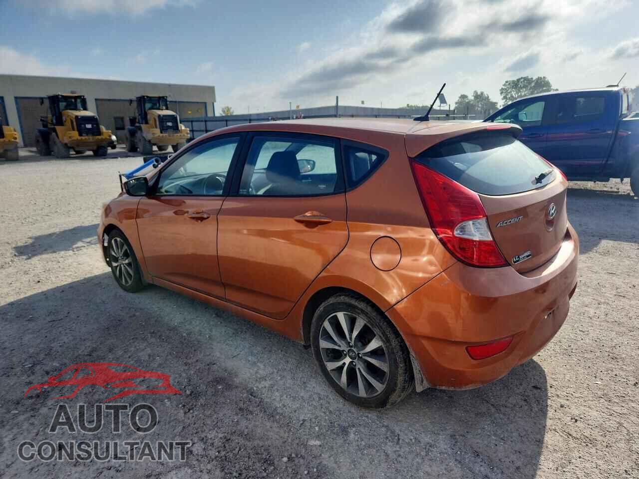 HYUNDAI ACCENT 2015 - KMHCU5AE3FU200862