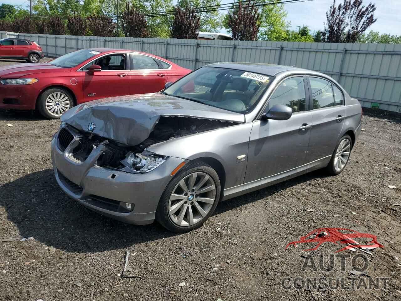 BMW 3 SERIES 2011 - WBAPK5C59BF124407