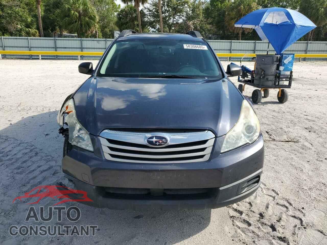 SUBARU OUTBACK 2011 - 4S4BRBAC7B3337698