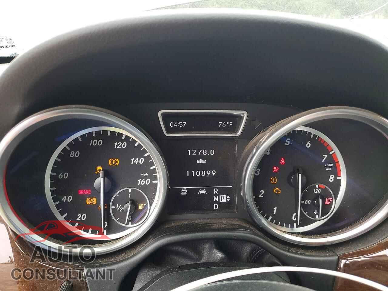 MERCEDES-BENZ M-CLASS 2012 - 4JGDA5HB0CA063076
