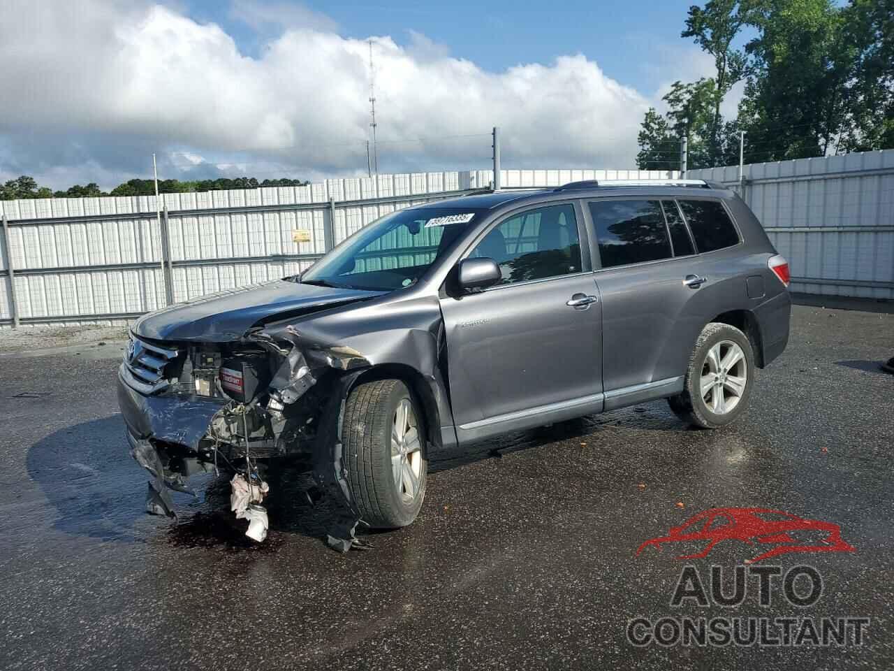 TOYOTA HIGHLANDER 2013 - 5TDYK3EH8DS097562