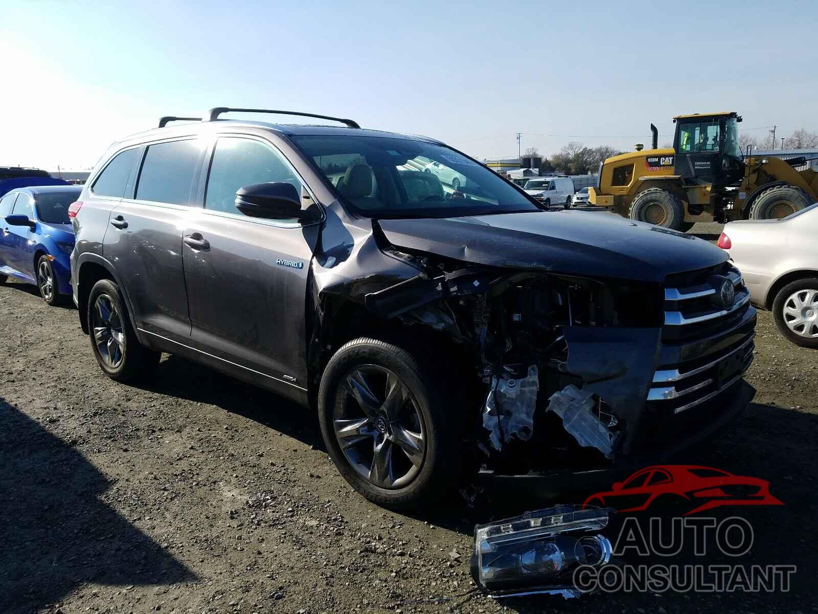 TOYOTA HIGHLANDER 2017 - 5TDDGRFHXHS027360