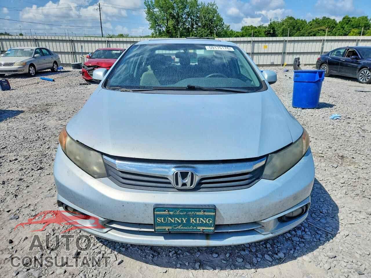 HONDA CIVIC 2012 - 2HGFB2F86CH520119