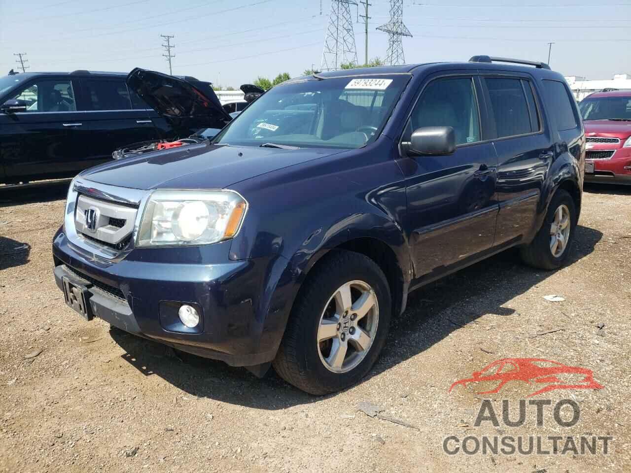 HONDA PILOT 2010 - 5FNYF4H66AB023397