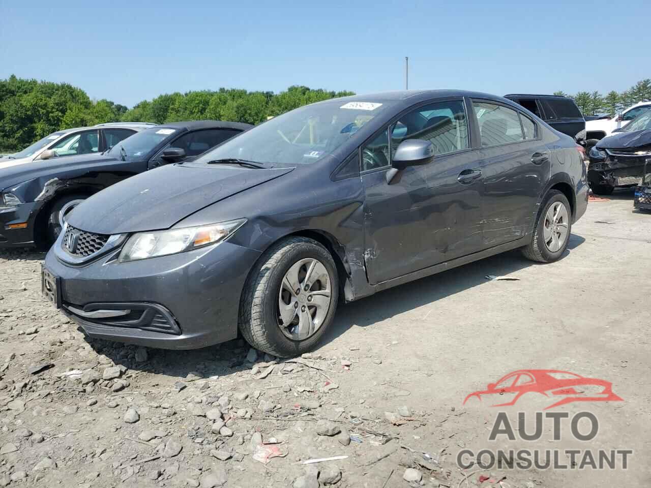 HONDA CIVIC 2013 - 2HGFB2F58DH600464