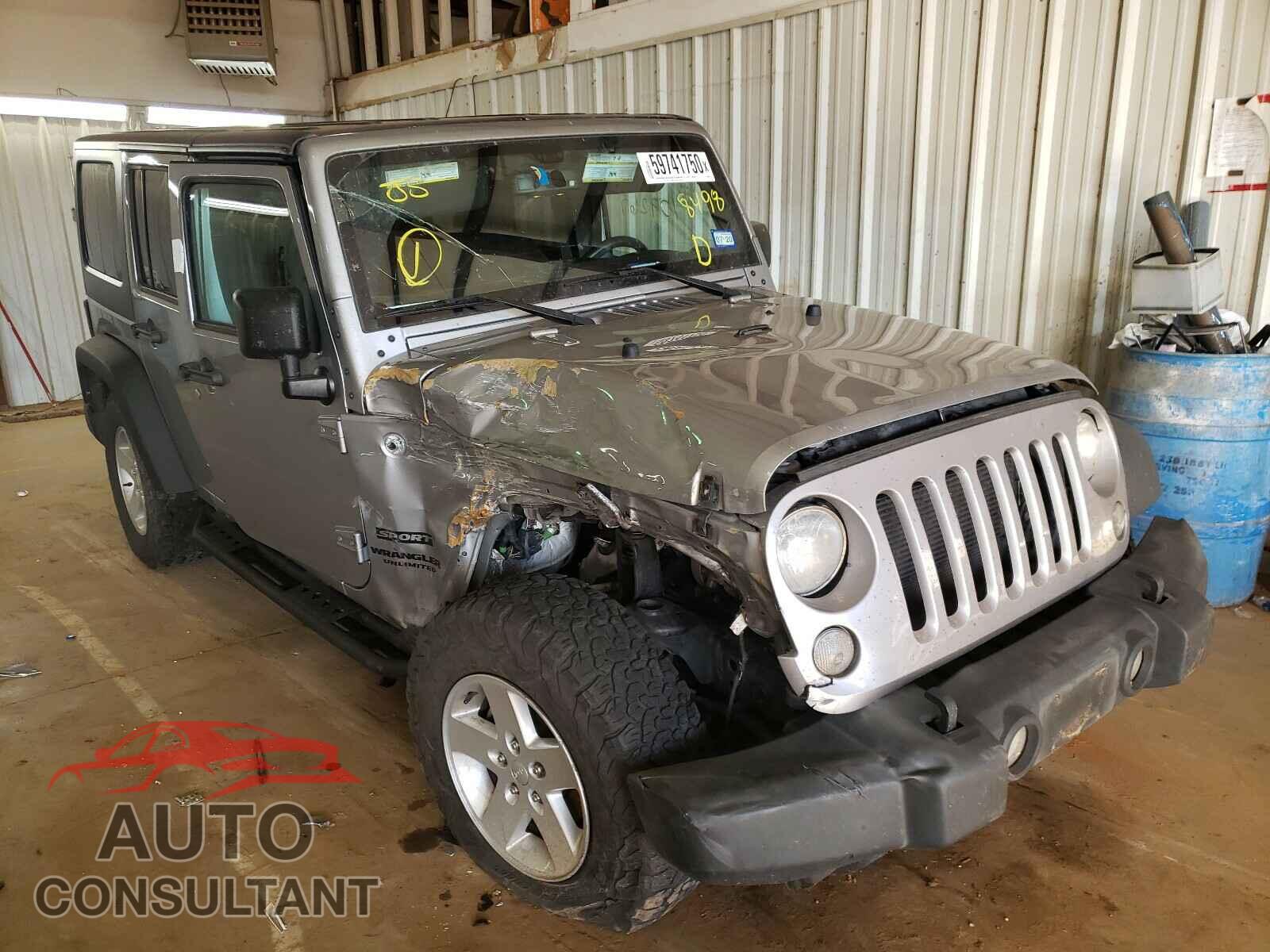 JEEP WRANGLER 2017 - 1C4BJWDG3HL698498