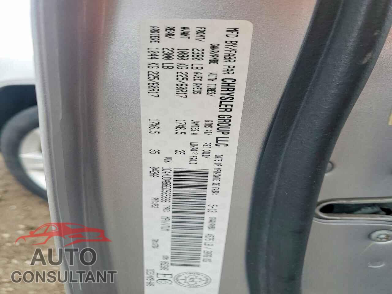 JEEP COMPASS 2014 - 1C4NJDAB8ED565896