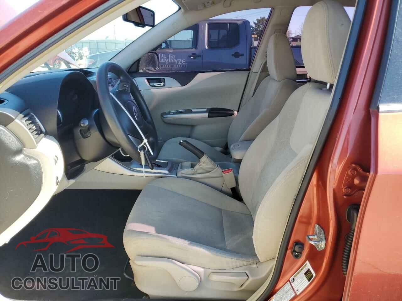 SUBARU IMPREZA 2009 - JF1GE61639H510465