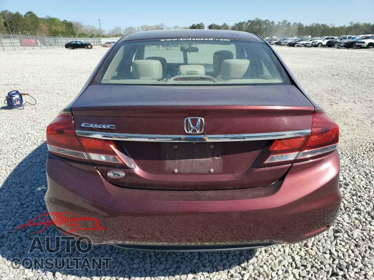 HONDA CIVIC 2013 - 19XFB2F52DE213340