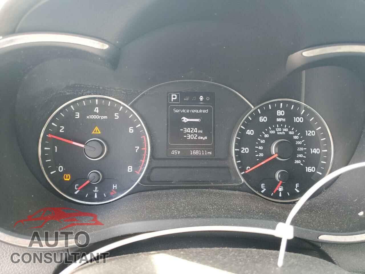 KIA FORTE 2017 - 3KPFL4A77HE014274