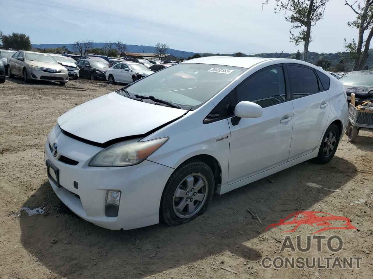 TOYOTA PRIUS 2011 - JTDKN3DU0B0324528