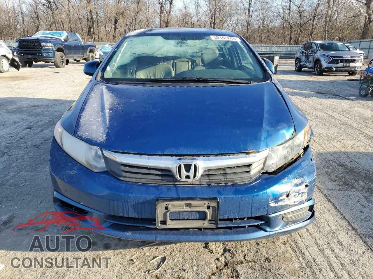 HONDA CIVIC 2012 - 19XFB2F99CE324615