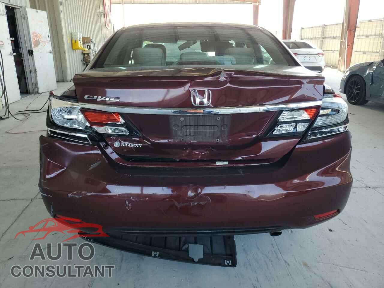 HONDA CIVIC 2013 - 19XFB2F52DE080143