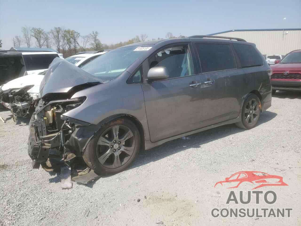 TOYOTA SIENNA 2016 - 5TDXK3DC9GS724520
