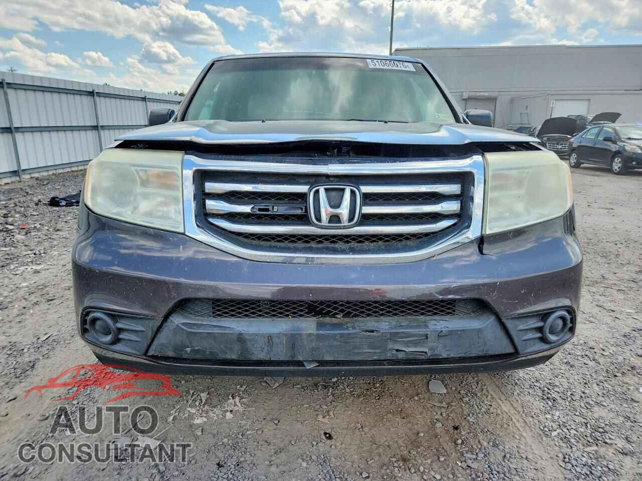 HONDA PILOT 2012 - 5FNYF4H20CB005171