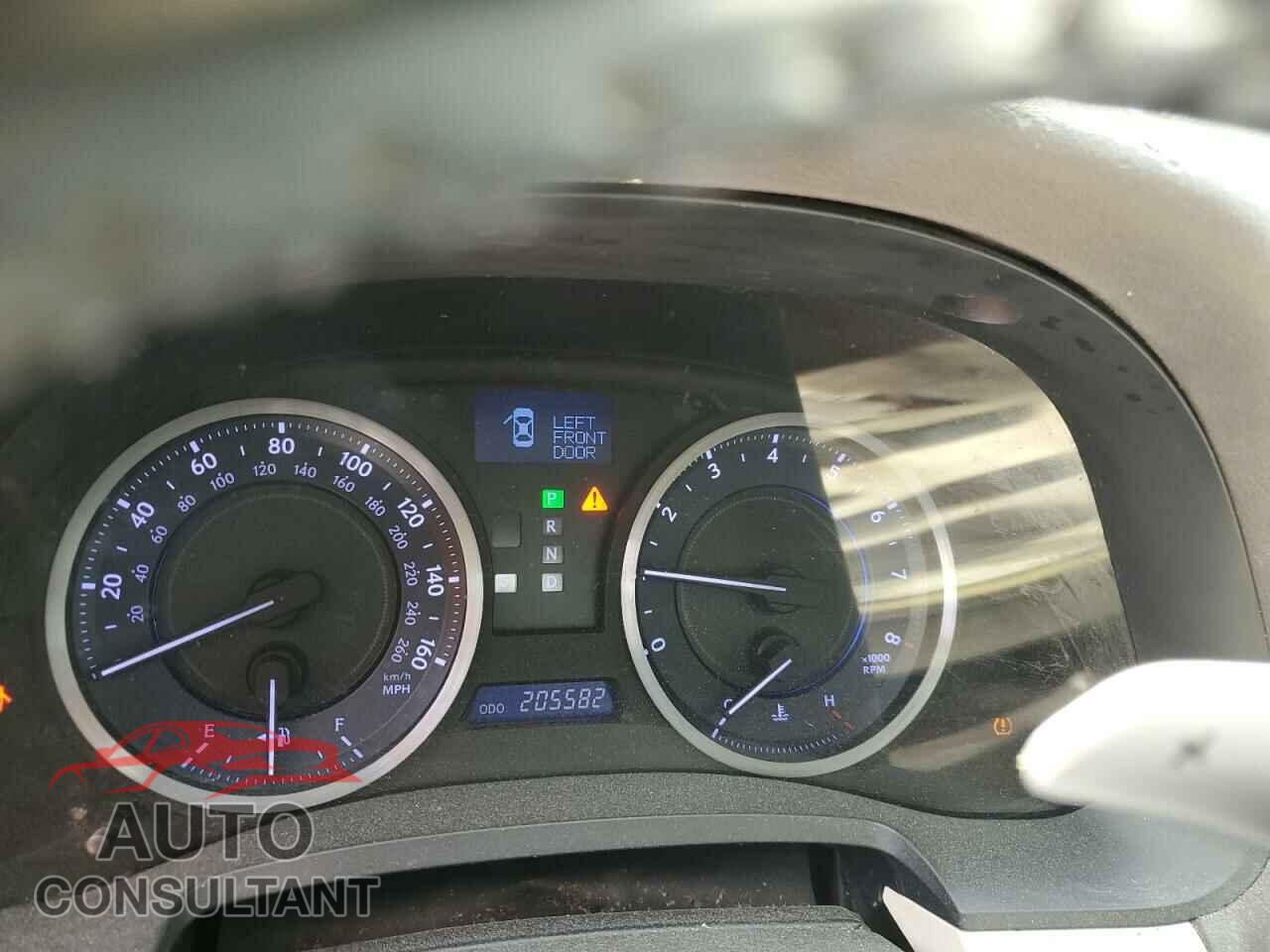 LEXUS IS 2012 - JTHBE5C29C5029121