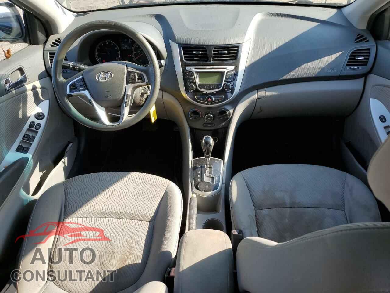 HYUNDAI ACCENT 2012 - KMHCU4AE5CU059573