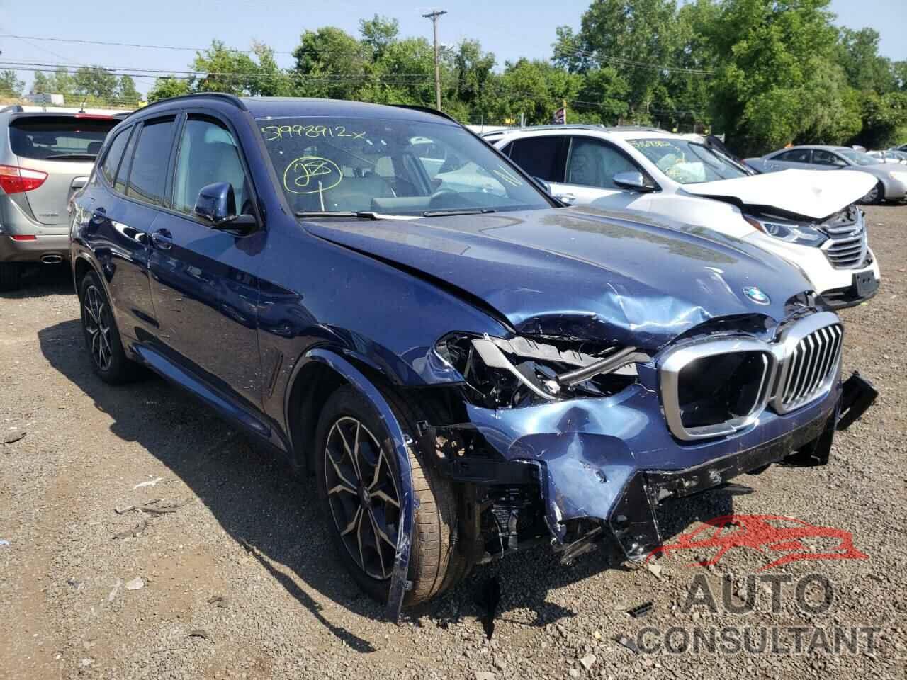 BMW X3 2022 - 5UX53DP05N9J18153