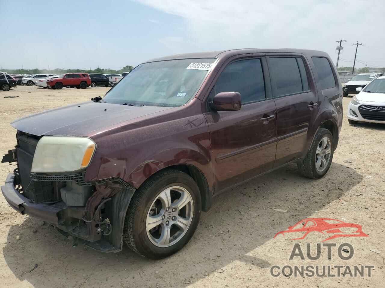 HONDA PILOT 2015 - 5FNYF3H56FB018354