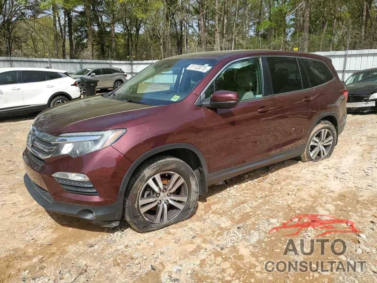 HONDA PILOT 2018 - 5FNYF5H34JB017433