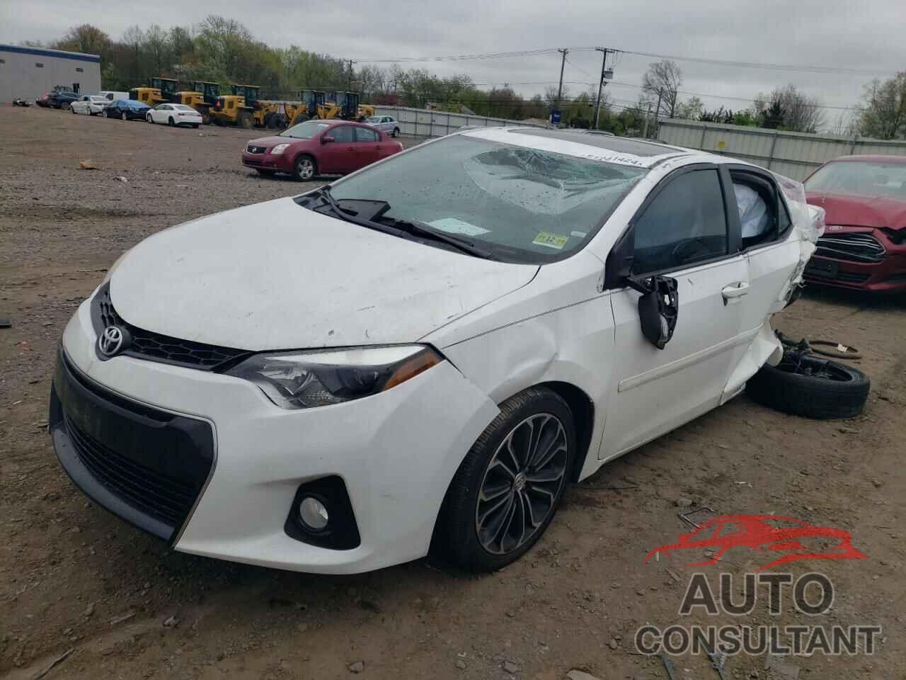 TOYOTA COROLLA 2016 - 2T1BURHE3GC737517