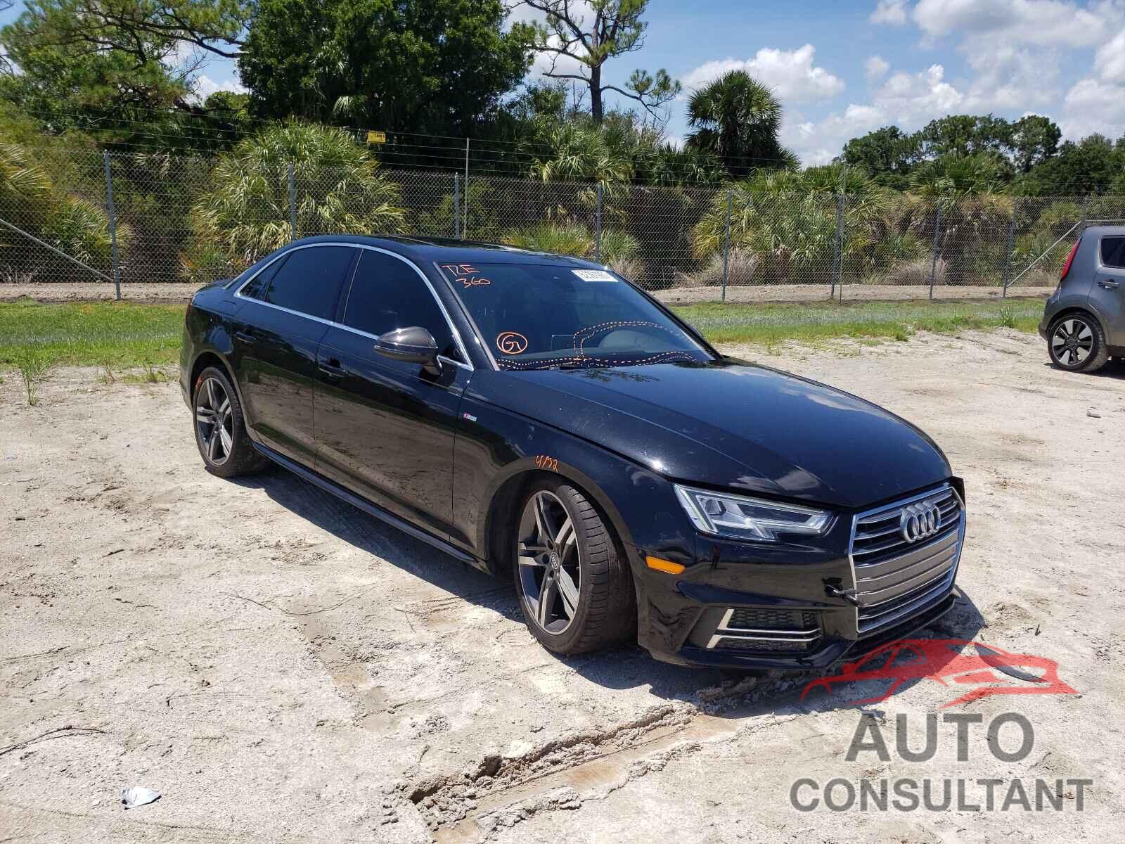 AUDI A4 2017 - WAULNAF44HN018110