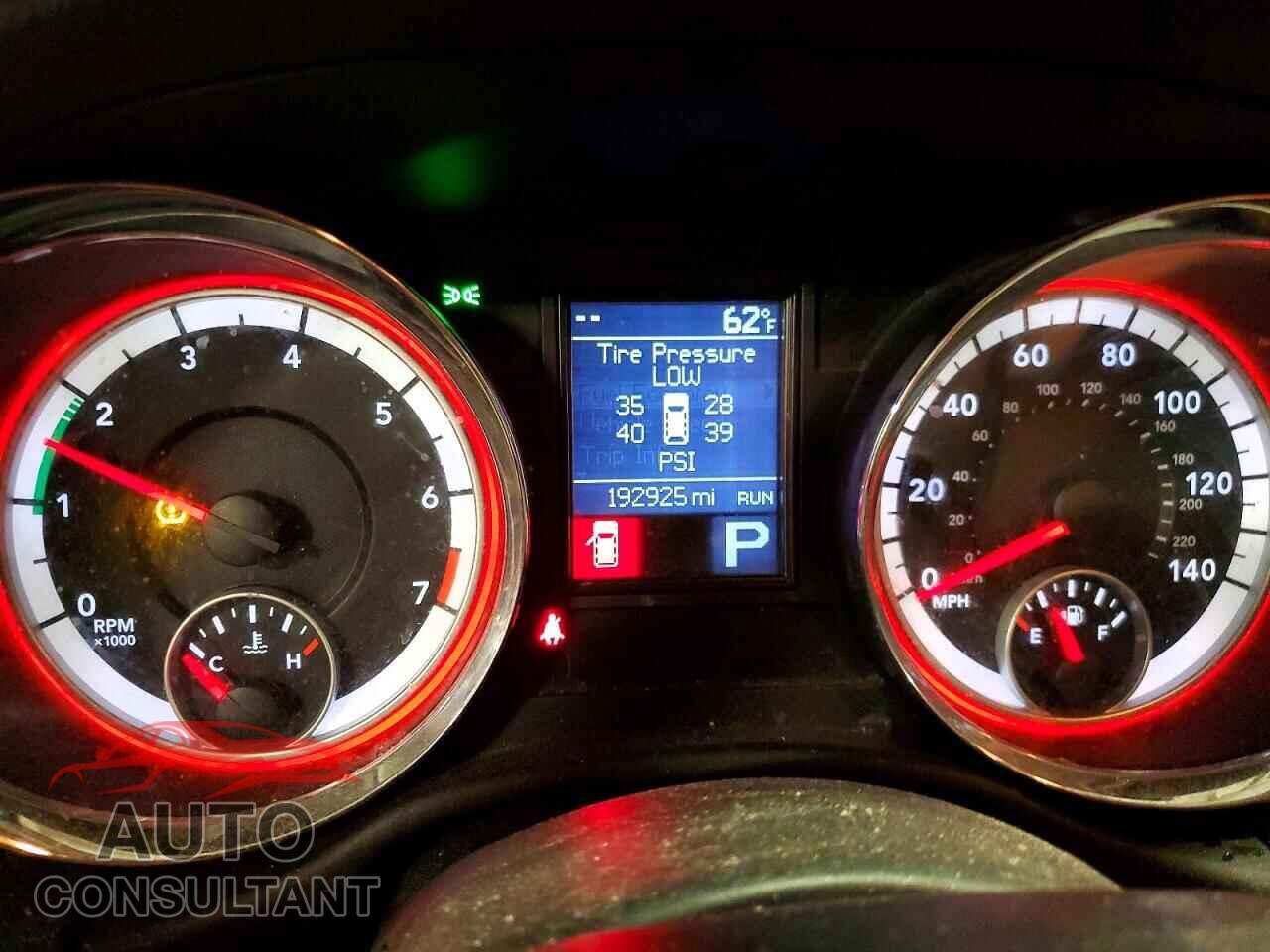 DODGE DURANGO 2012 - 1C4RDJDG8CC144827