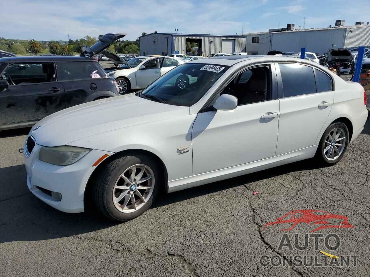 BMW 3 SERIES 2010 - WBAPK7C51AA458664