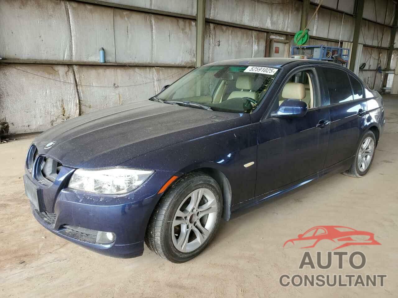 BMW 3 SERIES 2011 - WBAPH7C57BE461528