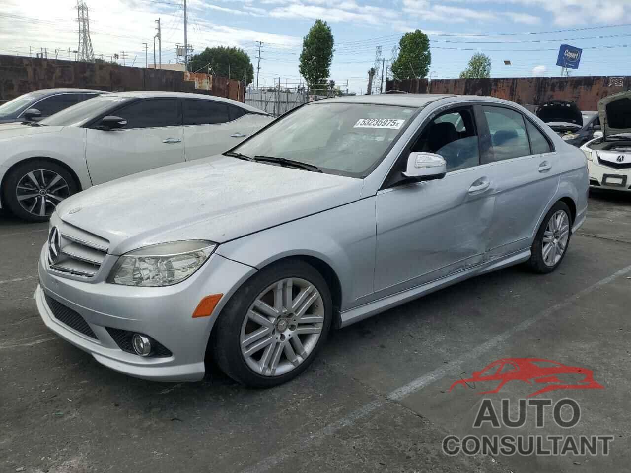 MERCEDES-BENZ C-CLASS 2009 - WDDGF54X49R049458
